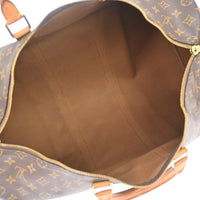 Louis Vuitton Louis Vuitton Keepall Bag Monogram Canvas Brown Canvas Travel Bag Bag (Pre-Loved)