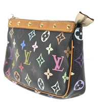 Louis Vuitton Pochette Accessoires Monogram Multicolor Multicolour Leather Clutche & Pouche Bag (Authentic Pre-Loved)