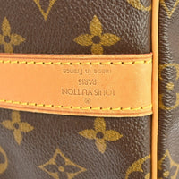 Louis Vuitton Keepall Bandouliere Bag Monogram Canvas Brown Canvas Travel Bag Bag (Pre-Loved)