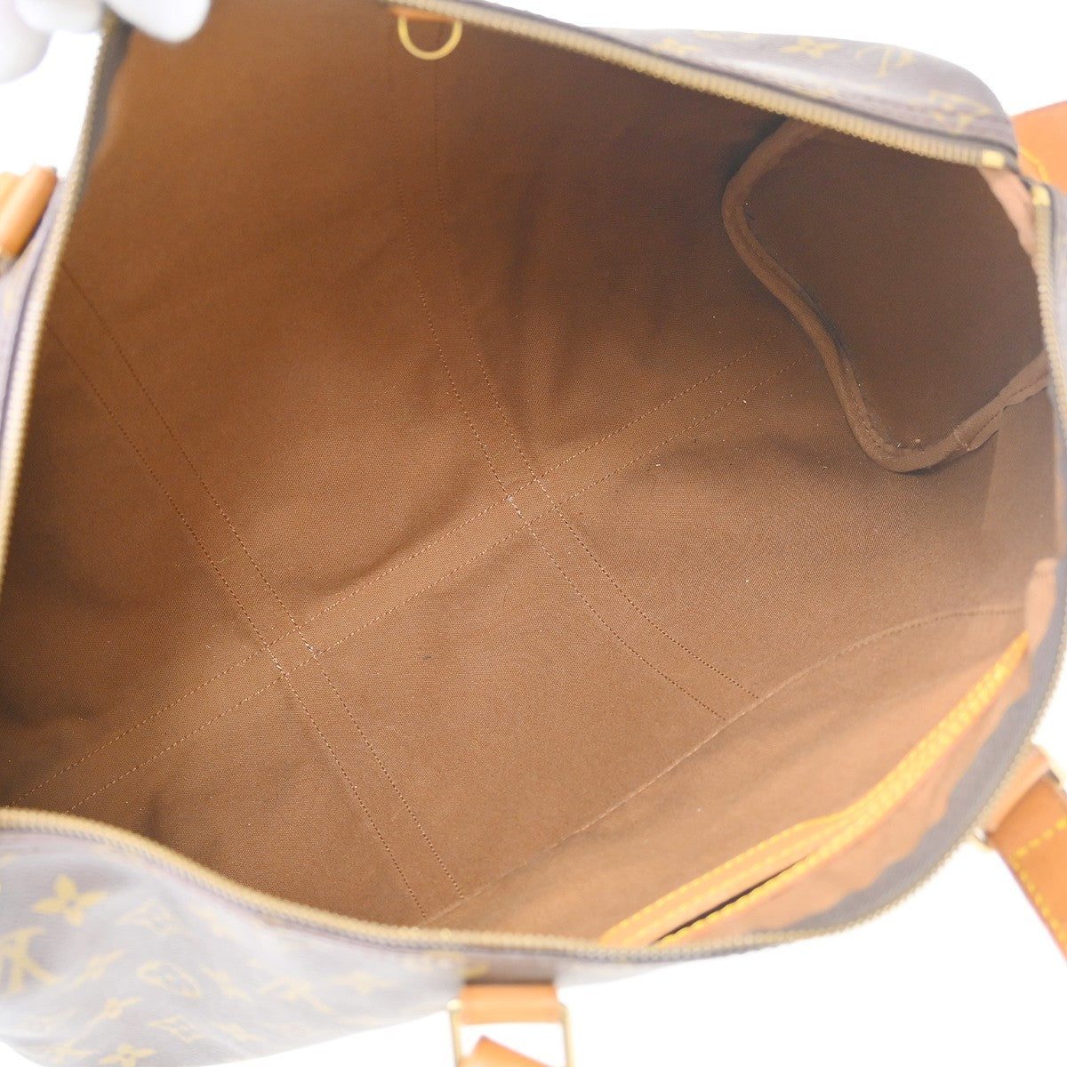 Louis Vuitton Flanerie Handbag Monogram Canvas Brown Canvas Travel Bag Bag (Authentic Pre-Loved)