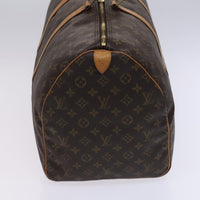 Louis Vuitton Keepall Bag Monogram Canvas Brown Canvas Travel Bag Bag (Authentic Pre-Loved)