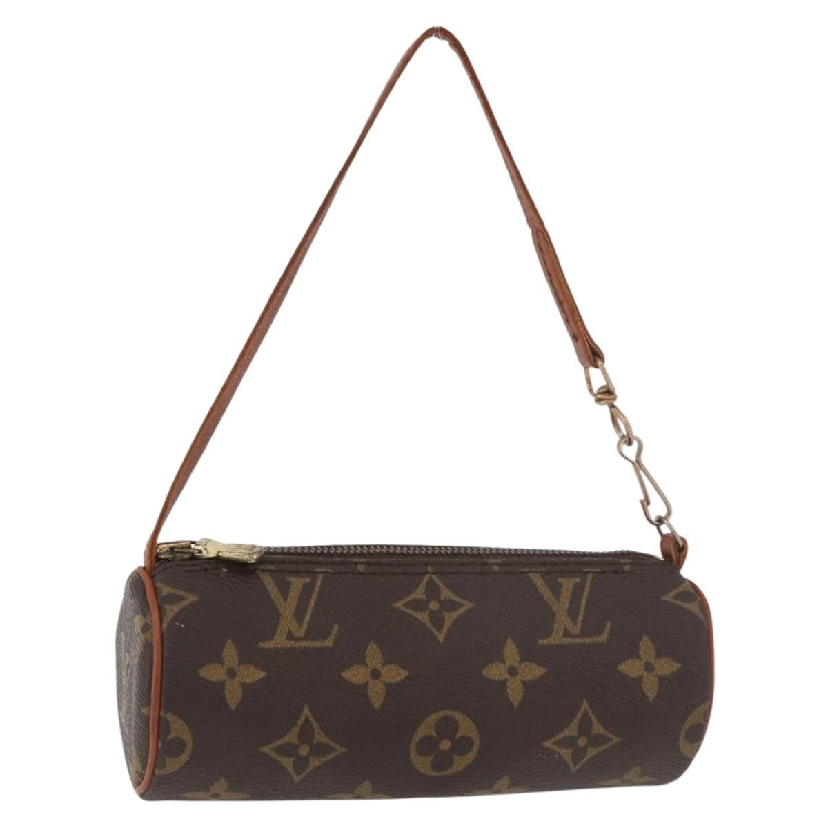 Louis Vuitton Papillon Pochette Monogram Canvas Brown Canvas Clutche & Pouche Bag (Pre-Loved)