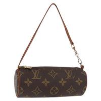 Louis Vuitton Papillon Pochette Monogram Canvas Brown Canvas Clutche & Pouche Bag (Pre-Loved)