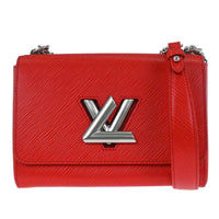 Louis Vuitton Twist Handbag Epi Leather Red Leather Shoulder Bag Bag (Authentic Pre-Loved)