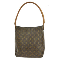 Louis Vuitton Louis Vuitton Monogram Looping Handbag Monogram Canvas Brown Canvas Shoulder Bag Bag (Pre-Loved)