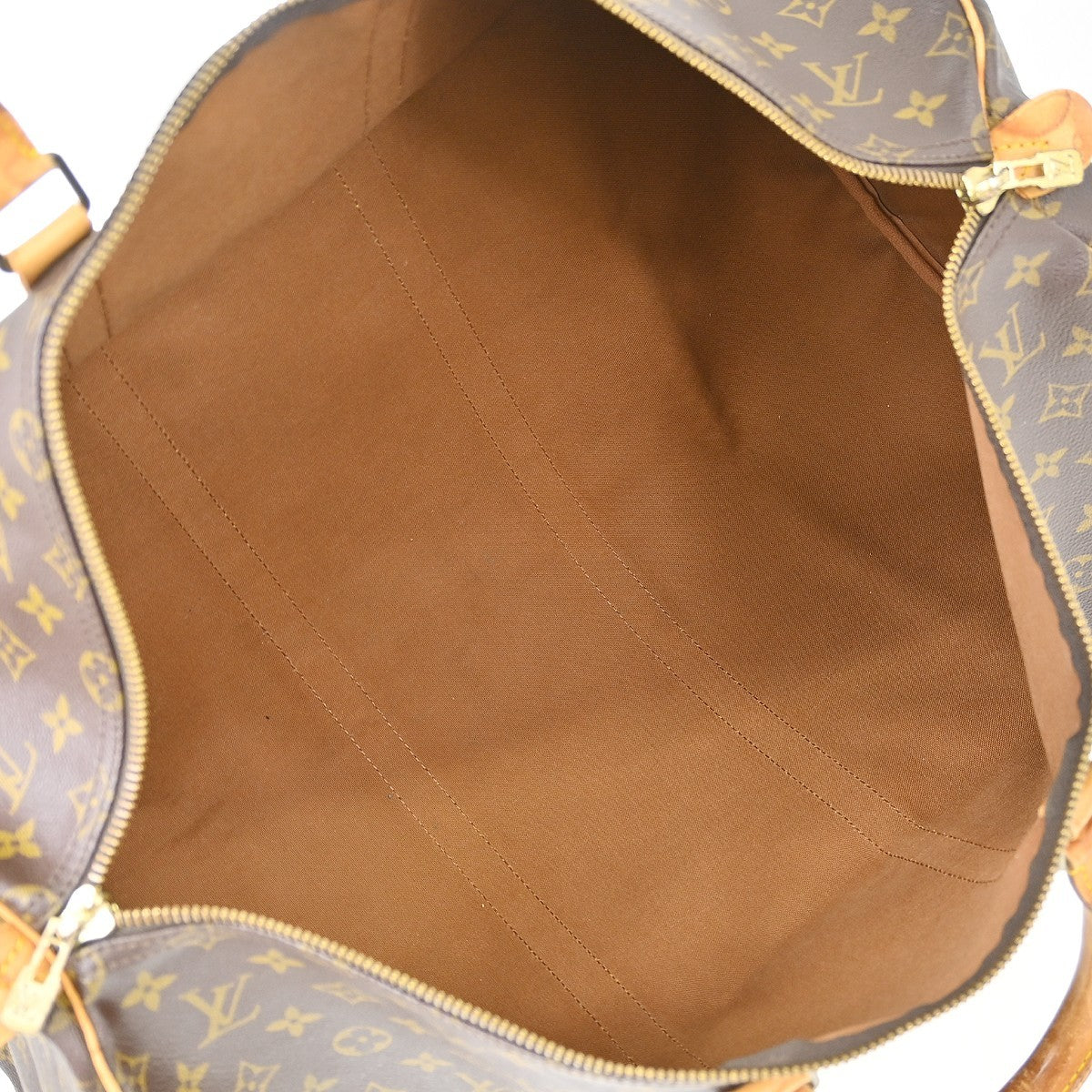Louis Vuitton Louis Vuitton Keepall Bag Monogram Canvas Brown Canvas Travel Bag Bag (Pre-Loved)