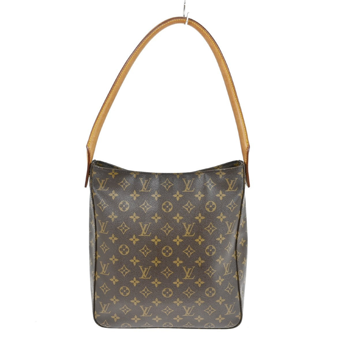 Louis Vuitton Monogram Looping Handbag Monogram Canvas Brown Canvas Shoulder Bag Bag (Pre-Loved)