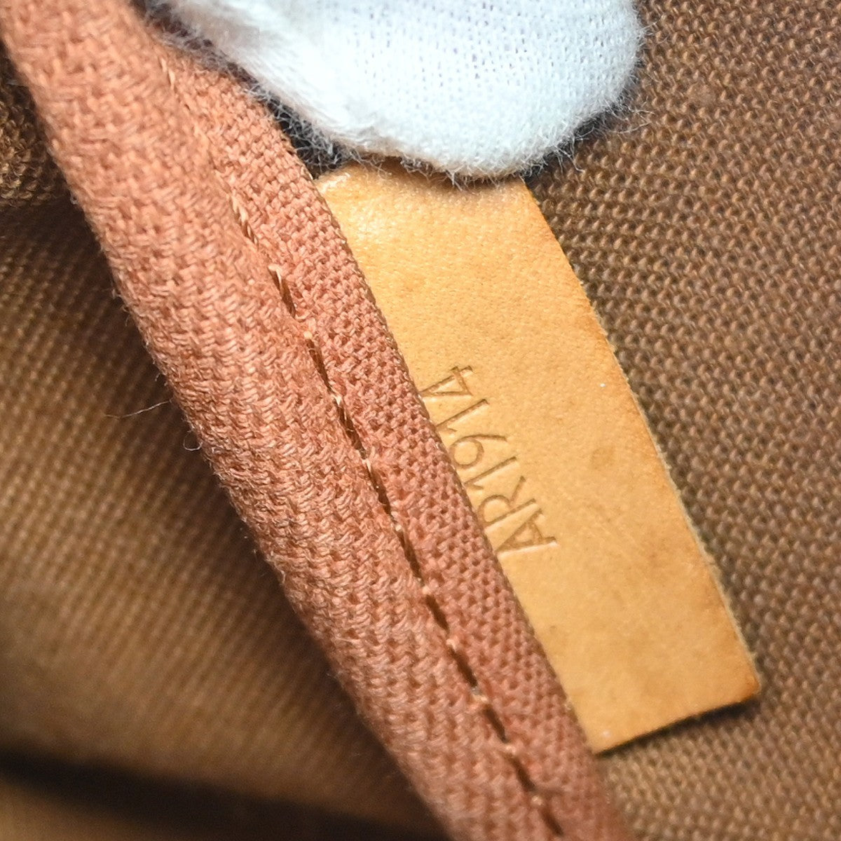 Louis Vuitton Louis Vuitton Saumur Handbag Monogram Canvas Brown Canvas Shoulder Bag Bag (Pre-Loved)