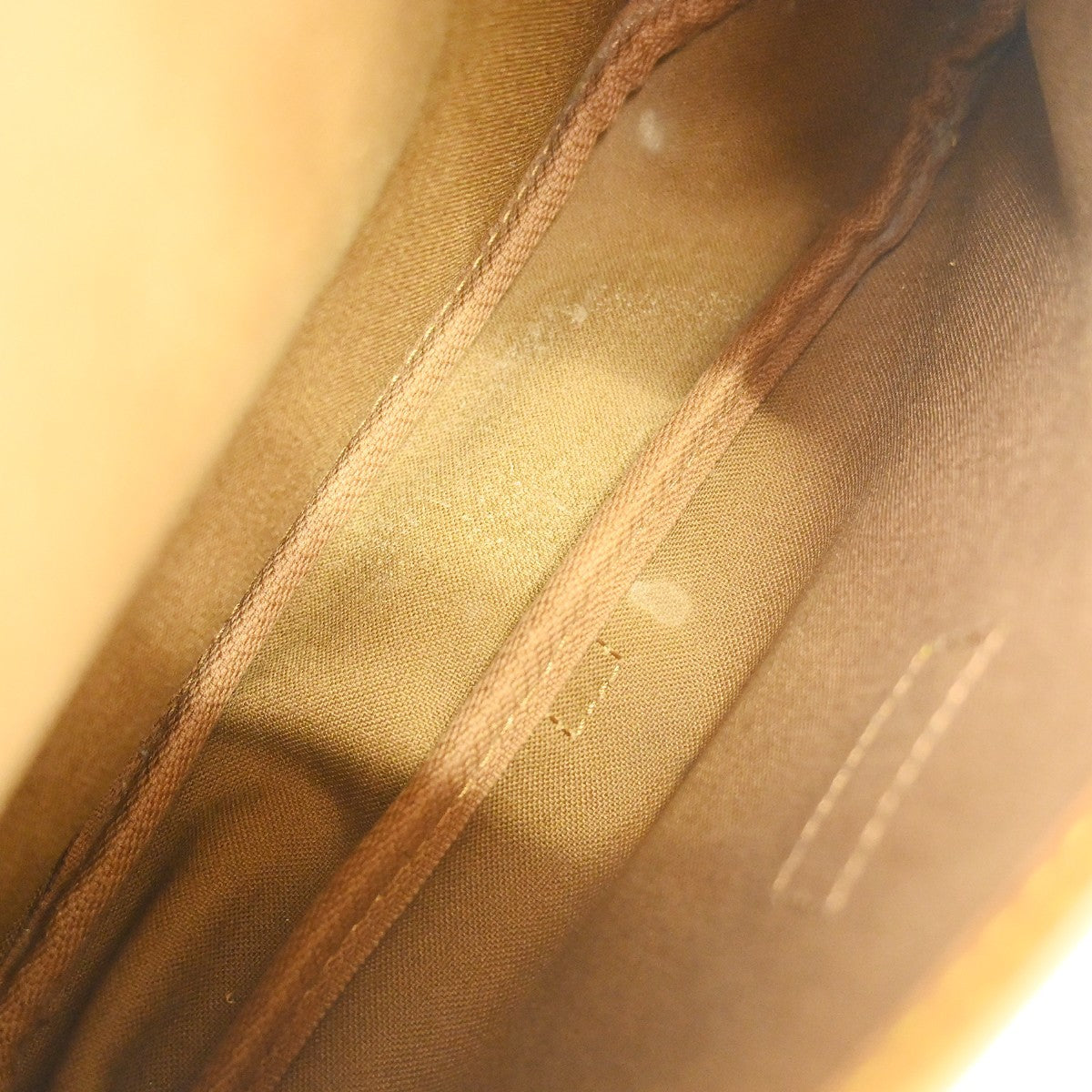 Louis Vuitton Saumur Handbag Monogram Canvas Brown Canvas Shoulder Bag Bag (Authentic Pre-Loved)