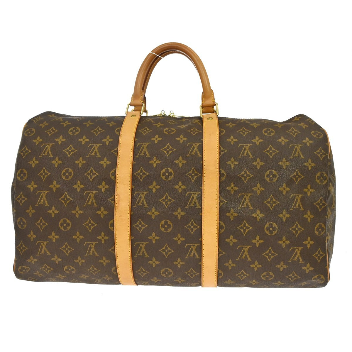 Louis Vuitton Louis Vuitton Keepall Bag Monogram Canvas Brown Canvas Travel Bag Bag (Authentic Pre-Loved)