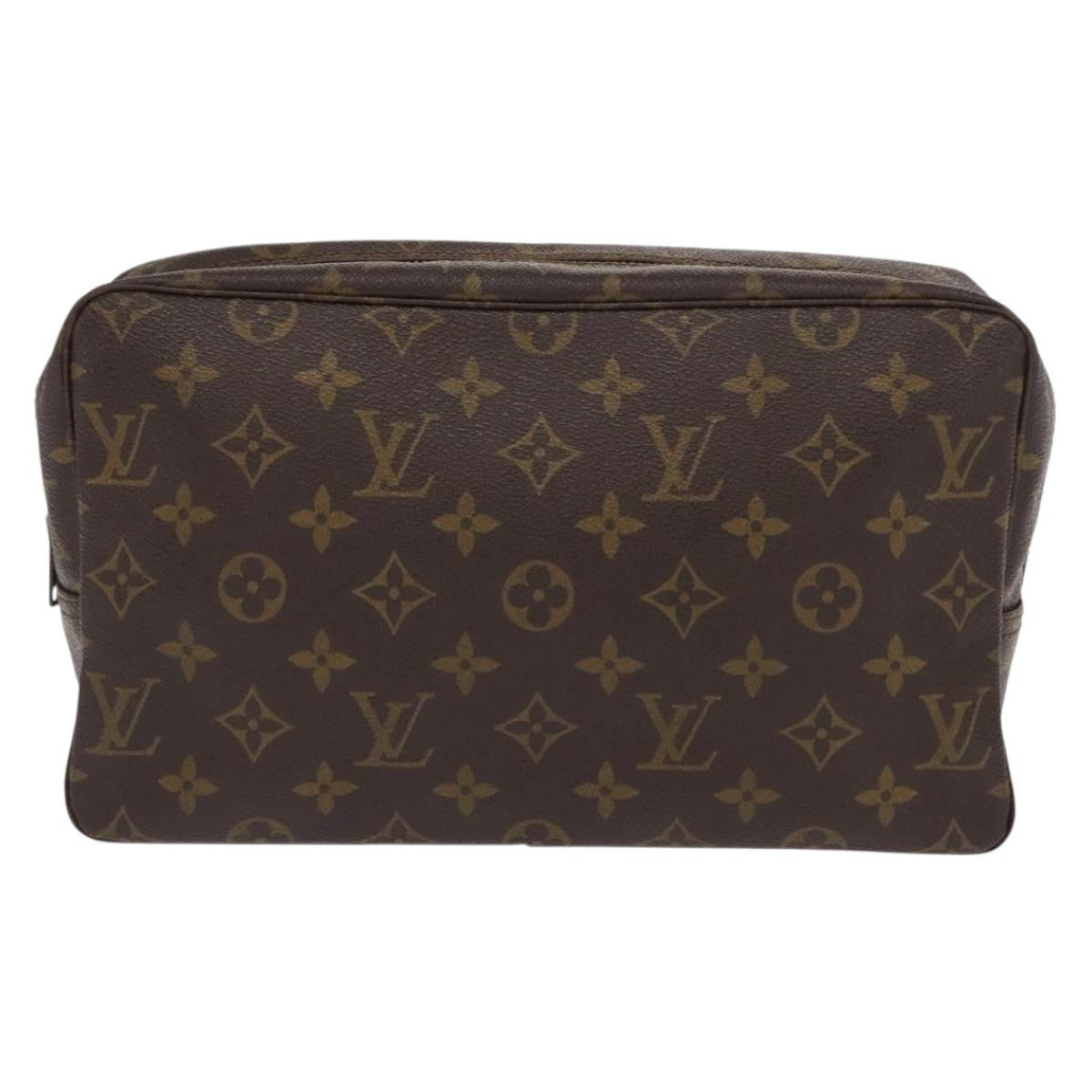 Louis Vuitton Trousse Toilette Monogram Canvas Brown Canvas Clutche & Pouche Bag (Authentic Pre-Loved)