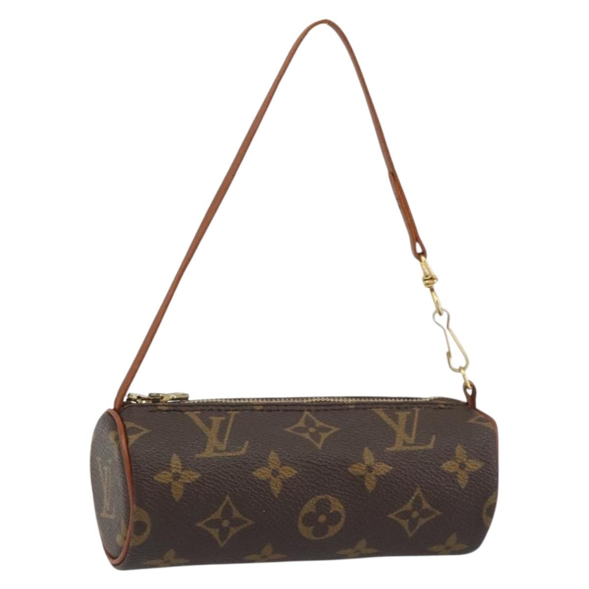 Louis Vuitton Papillon Pochette Monogram Canvas Brown Canvas Clutche & Pouche Bag (Pre-Loved)