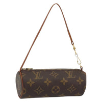 Louis Vuitton Papillon Pochette Monogram Canvas Brown Canvas Clutche & Pouche Bag (Pre-Loved)