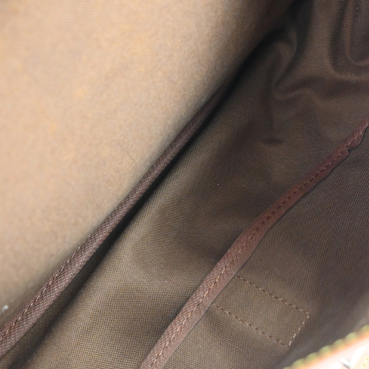 Louis Vuitton Louis Vuitton Saumur Handbag Monogram Canvas Brown Canvas Shoulder Bag Bag (Pre-Loved)