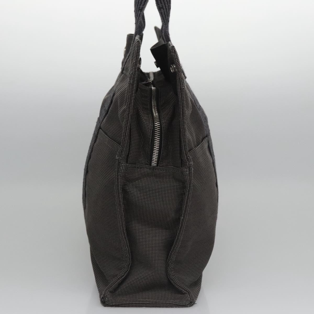 Hermes Fourre-Tout Herline Canvas Gray Canvas Tote Bag Bag (Authentic Pre-Loved)