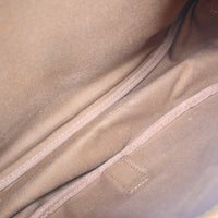 Louis Vuitton Saumur Handbag Monogram Canvas Brown Canvas Shoulder Bag Bag (Pre-Loved)