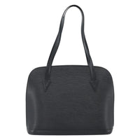 Louis Vuitton Lussac Handbag Epi Leather Black Leather Shoulder Bag Bag (Authentic Pre-Loved)