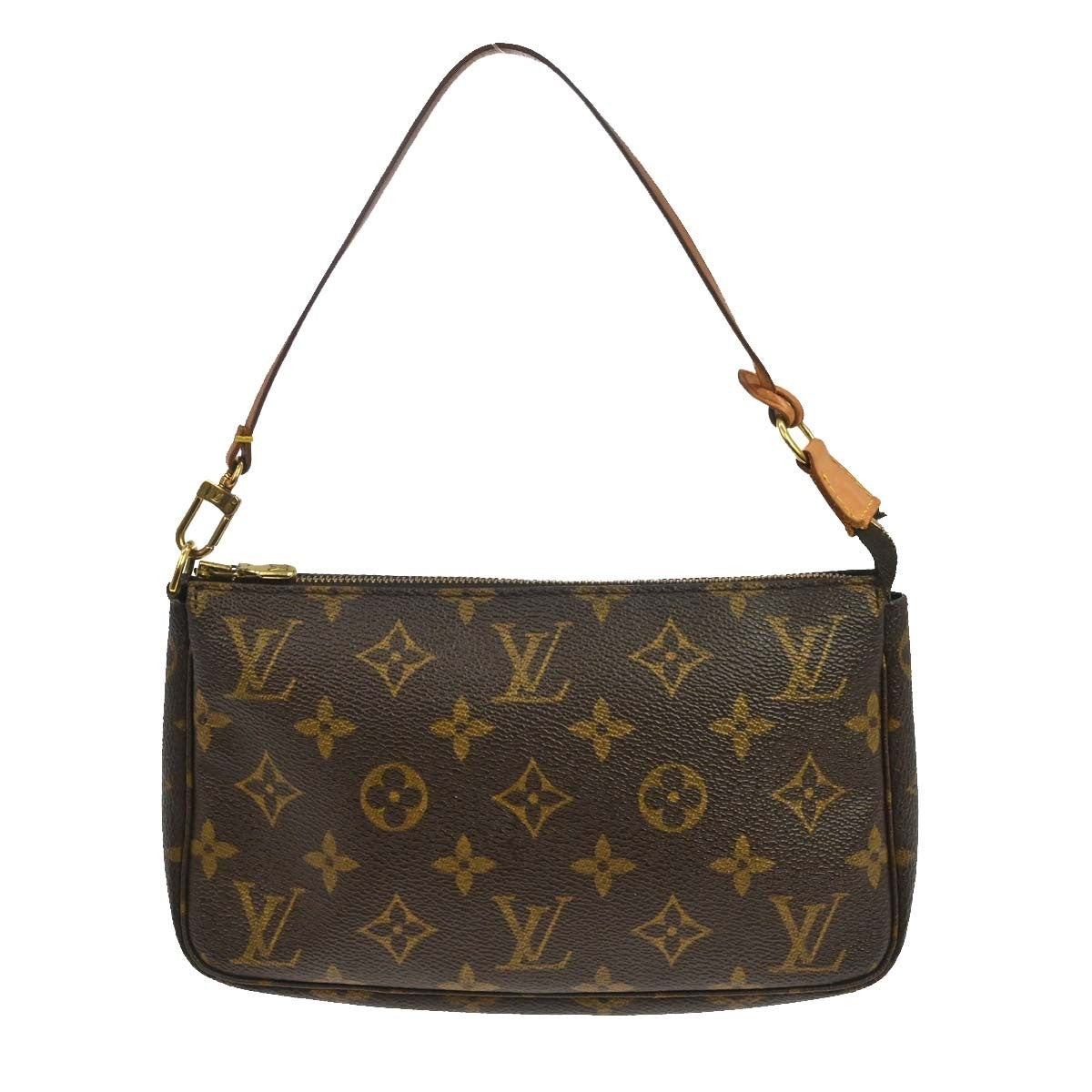Louis Vuitton Pochette Accessoires Nm Monogram Canvas Brown Canvas Clutche & Pouche Bag (Pre-Loved)