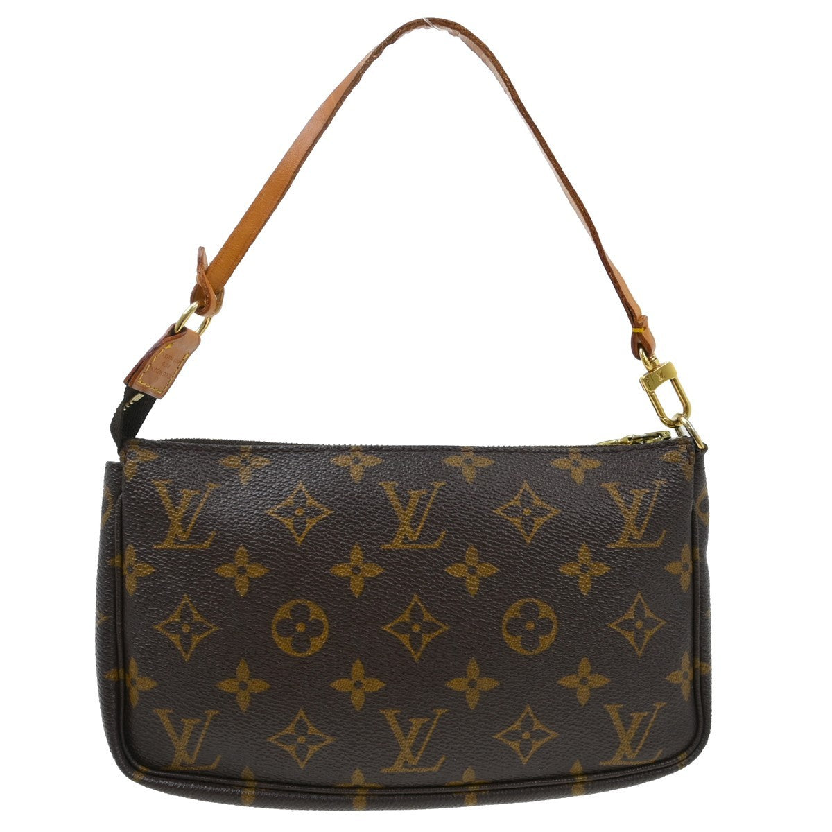 Louis Vuitton Pochette Accessoires Nm Monogram Canvas Brown Canvas Clutche & Pouche Bag (Authentic Pre-Loved)