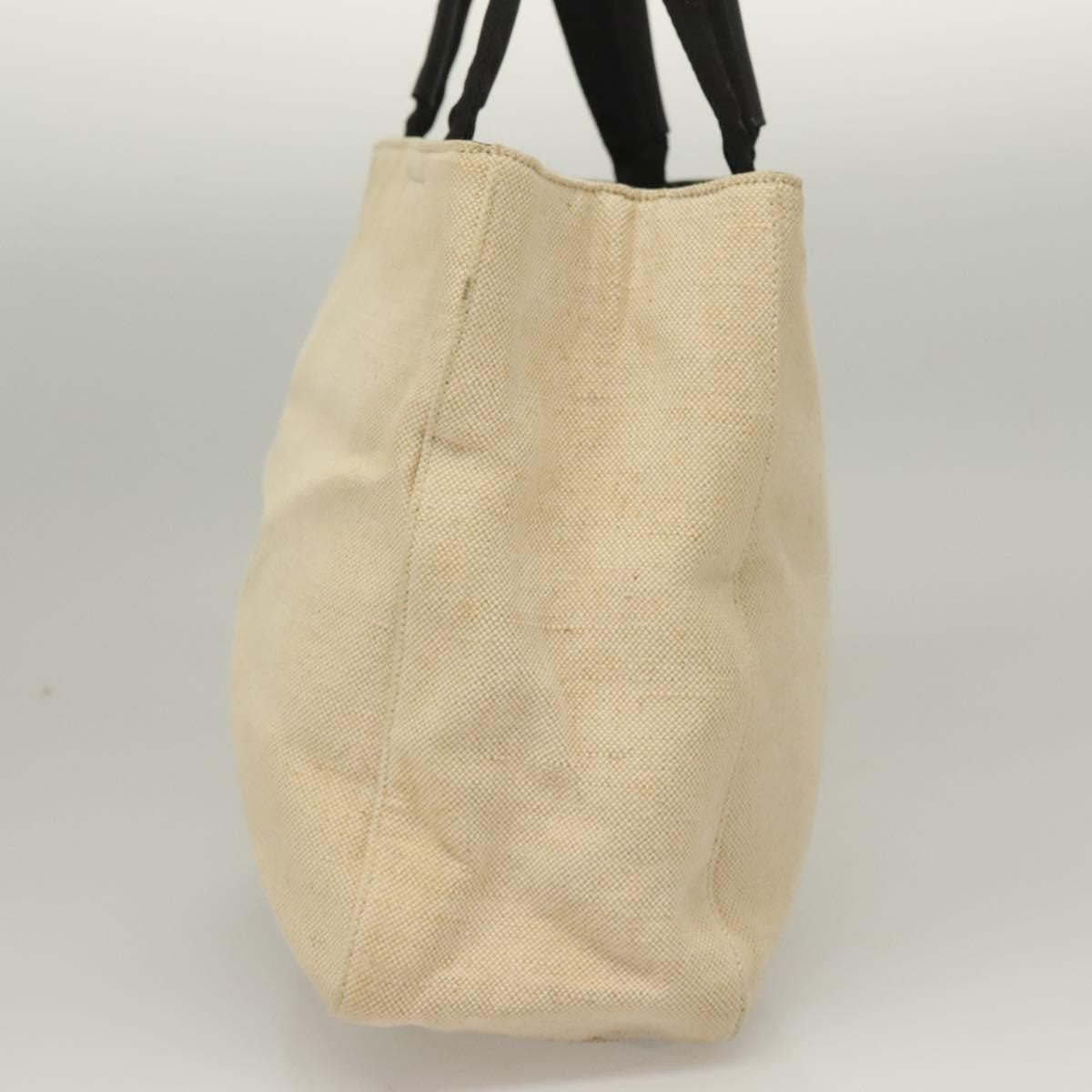 Prada Sport Tote Bag Canvas Beige Canvas Tote Bag Bag (Authentic Pre-Loved)