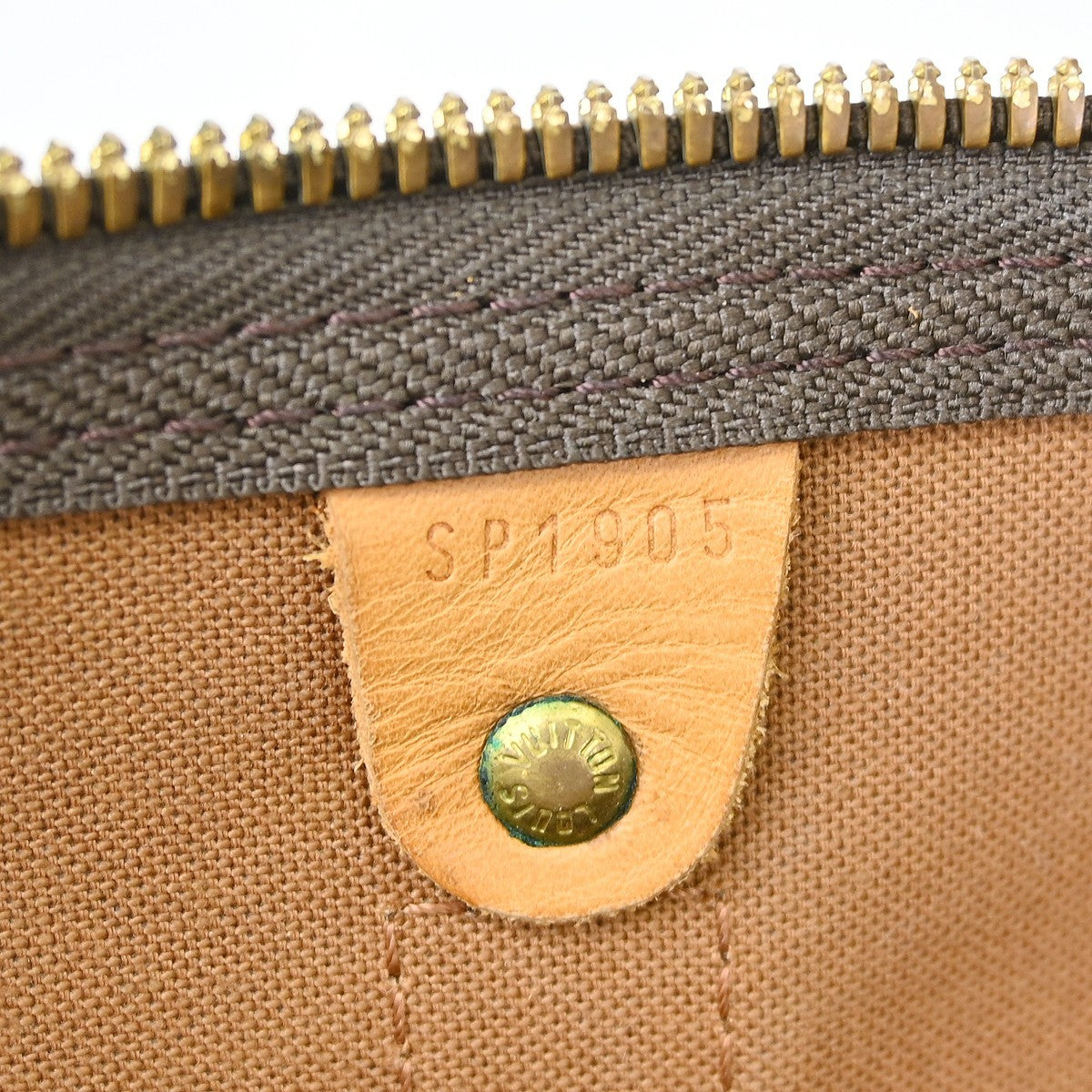 Louis Vuitton Louis Vuitton Keepall Bag Monogram Canvas Brown Canvas Travel Bag Bag (Pre-Loved)