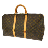 Louis Vuitton Louis Vuitton Keepall Bag Monogram Canvas Brown Canvas Travel Bag Bag (Pre-Loved)
