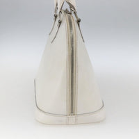 Louis Vuitton Alma Handbag Epi Leather White Leather Handbag (Authentic Pre-Loved)