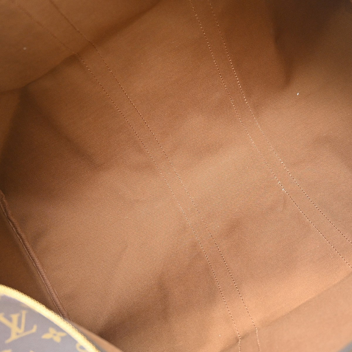 Louis Vuitton Keepall Bag Monogram Canvas Brown Canvas Travel Bag Bag (Pre-Loved)
