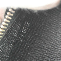 Louis Vuitton Pochette Baikal Clutch Taiga Leather Black Leather Clutche & Pouche Bag (Pre-Loved)
