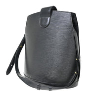 Louis Vuitton Louis Vuitton Cluny Shoulder Bag Epi Leather Black Leather Shoulder Bag Bag (Pre-Loved)
