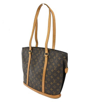 Louis Vuitton Babylone Handbag Monogram Canvas Brown Canvas Shoulder Bag Bag (Pre-Loved)