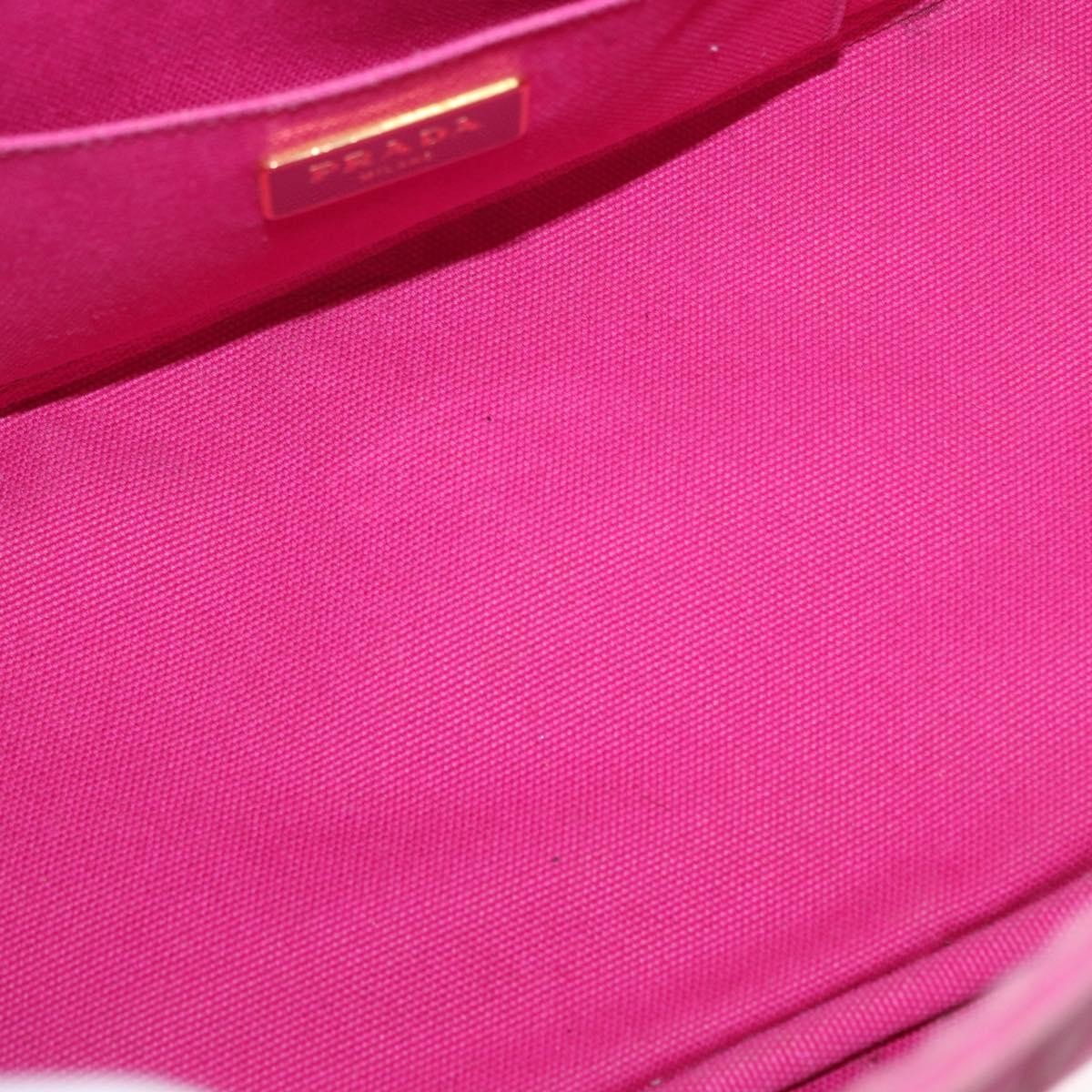 Prada Prada Canapa Tote Canvas Pink Canvas Tote Bag Bag (Pre-Loved)
