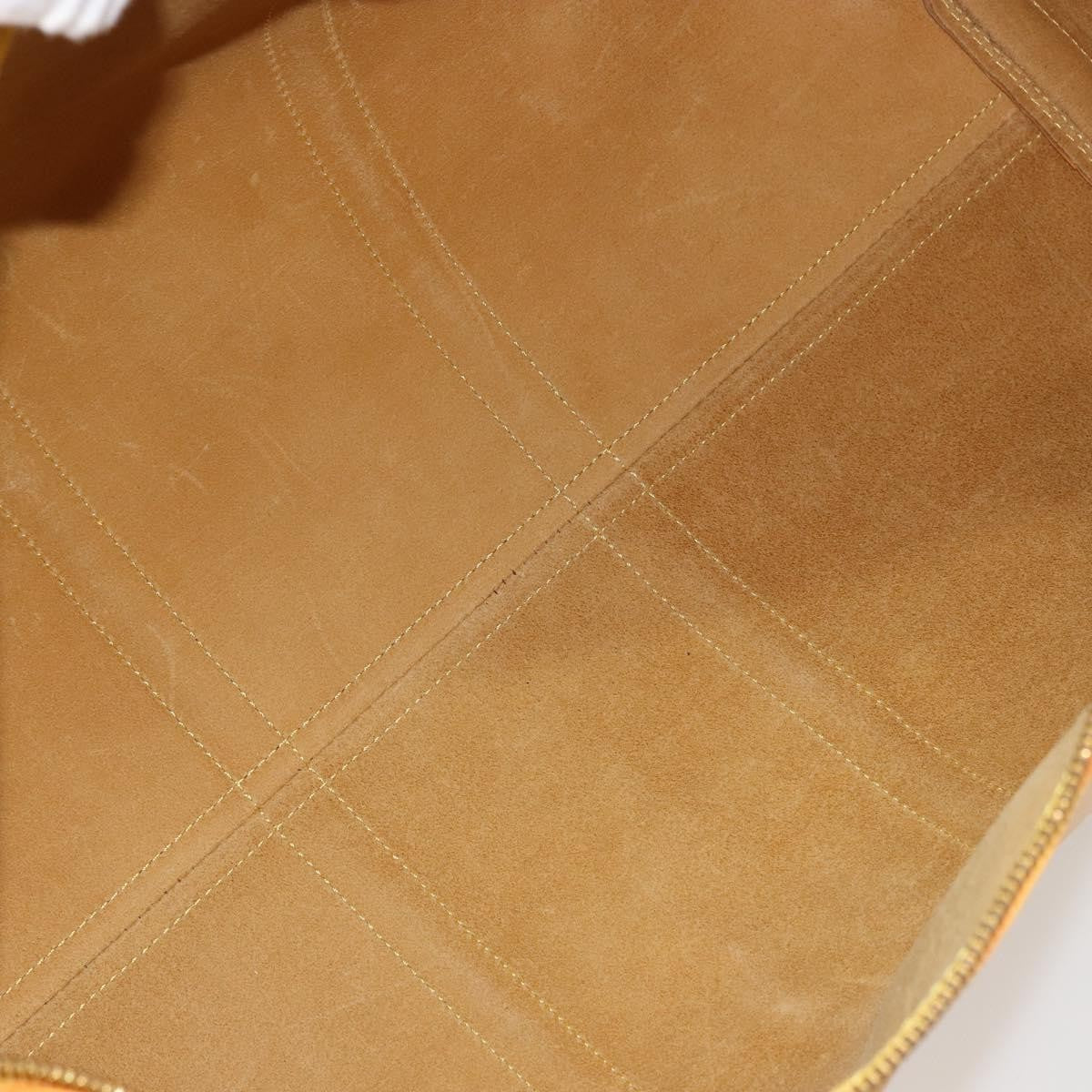 Louis Vuitton Keepall Bag Epi Leather Yellow Leather Travel Bag Bag (Pre-Loved)
