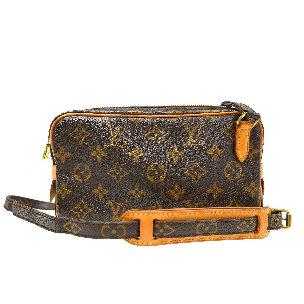 Louis Vuitton Louis Vuitton Pochette Marly Bandouliere Bag Monogram Canvas Brown Canvas Shoulder Bag Bag (Pre-Loved)
