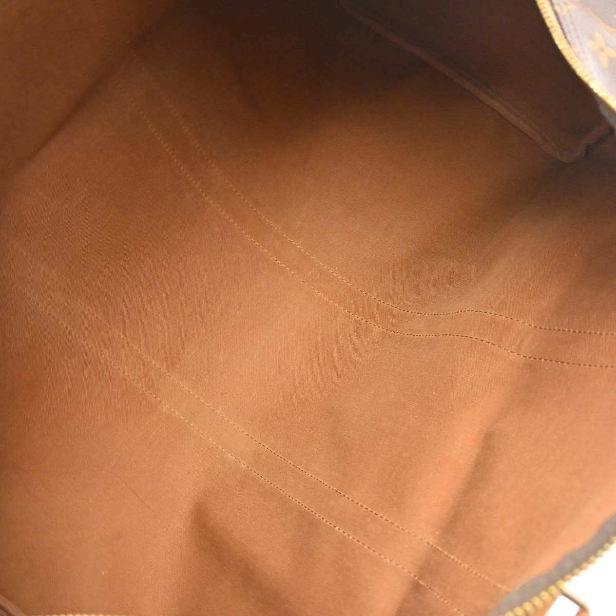 Louis Vuitton Keepall Bag Monogram Canvas Brown Canvas Travel Bag Bag (Pre-Loved)
