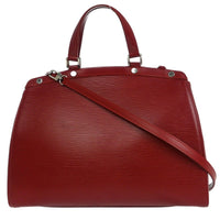 Louis Vuitton Brea Handbag Epi Leather Red Leather Tote Bag Bag (Pre-Loved)