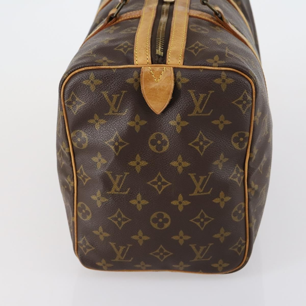 Louis Vuitton Sac Souple Handbag Monogram Canvas Brown Canvas Travel Bag Bag (Authentic Pre-Loved)