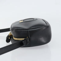 Salvatore Ferragamo City Camera Bag Leather Black Leather Shoulder Bag Bag (Pre-Loved)