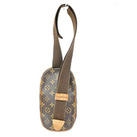 Louis Vuitton Pochette Gange Monogram Canvas Brown Canvas Clutche & Pouche Bag (Authentic Pre-Loved)