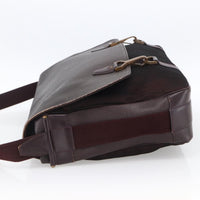 Louis Vuitton Dersou Bag Taiga Leather And Canvas Brown Leather Shoulder Bag Bag (Pre-Loved)