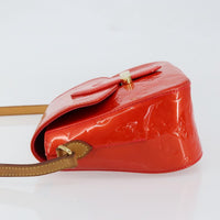 Louis Vuitton Louis Vuitton Bellflower Handbag Monogram Vernis Red Patent_Leather Shoulder Bag Bag (Pre-Loved)