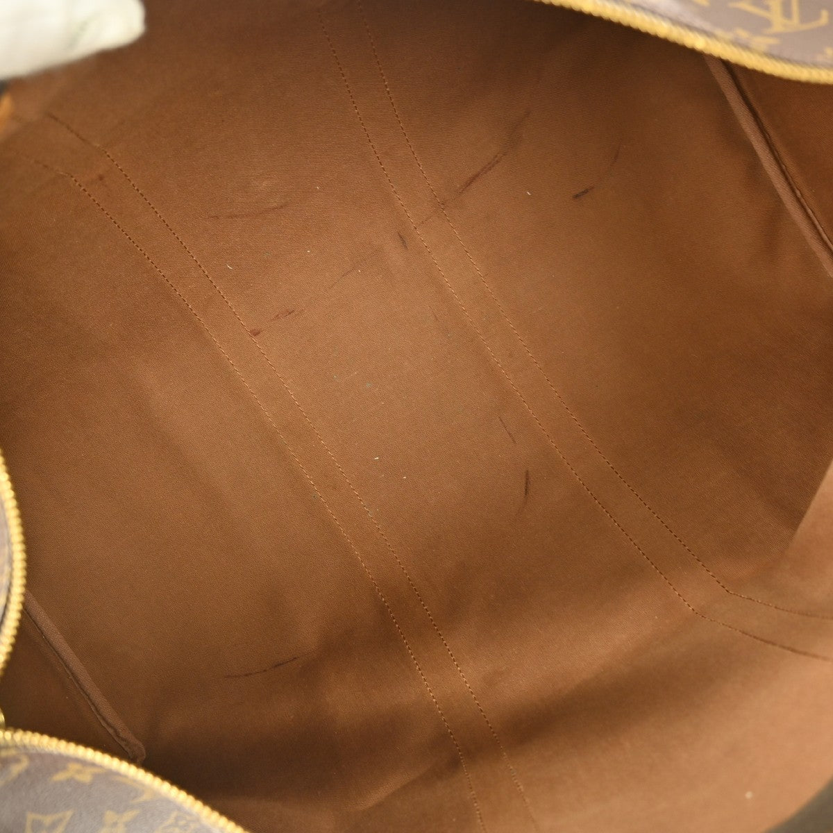 Louis Vuitton Louis Vuitton Keepall Bag Monogram Canvas Brown Canvas Travel Bag Bag (Pre-Loved)