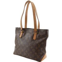 Louis Vuitton Cabas Piano Monogram Canvas Brown Canvas Tote Bag Bag (Authentic Pre-Loved)