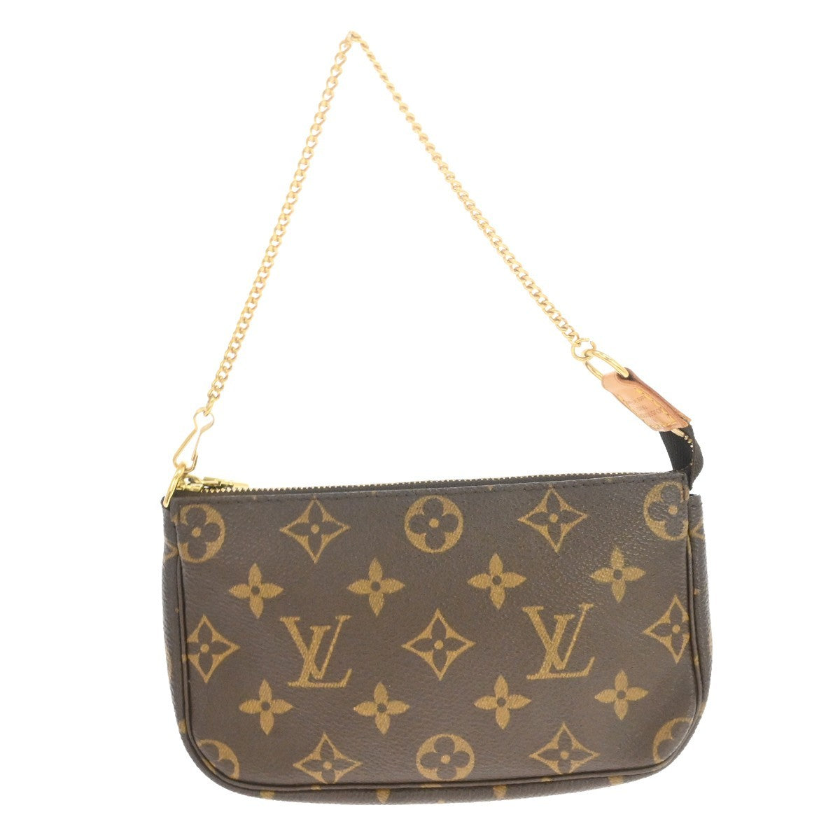 Louis Vuitton Louis Vuitton Mini Pochette Accessoires Canvas Brown Canvas Clutche & Pouche Bag (Pre-Loved)