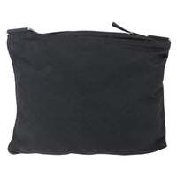 Prada Flat Messenger Bag Tessuto Black Nylon Shoulder Bag Bag (Pre-Loved)