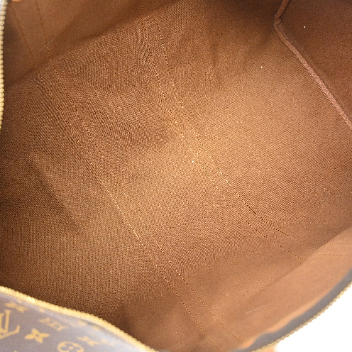 Louis Vuitton Louis Vuitton Keepall Bag Monogram Canvas Brown Canvas Travel Bag Bag (Pre-Loved)