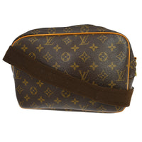 Louis Vuitton Reporter Bag Monogram Canvas Brown Canvas Shoulder Bag Bag (Authentic Pre-Loved)