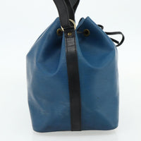 Louis Vuitton Bicolor Petit Noe Handbag Epi Leather Blue Leather Shoulder Bag Bag (Authentic Pre-Loved)