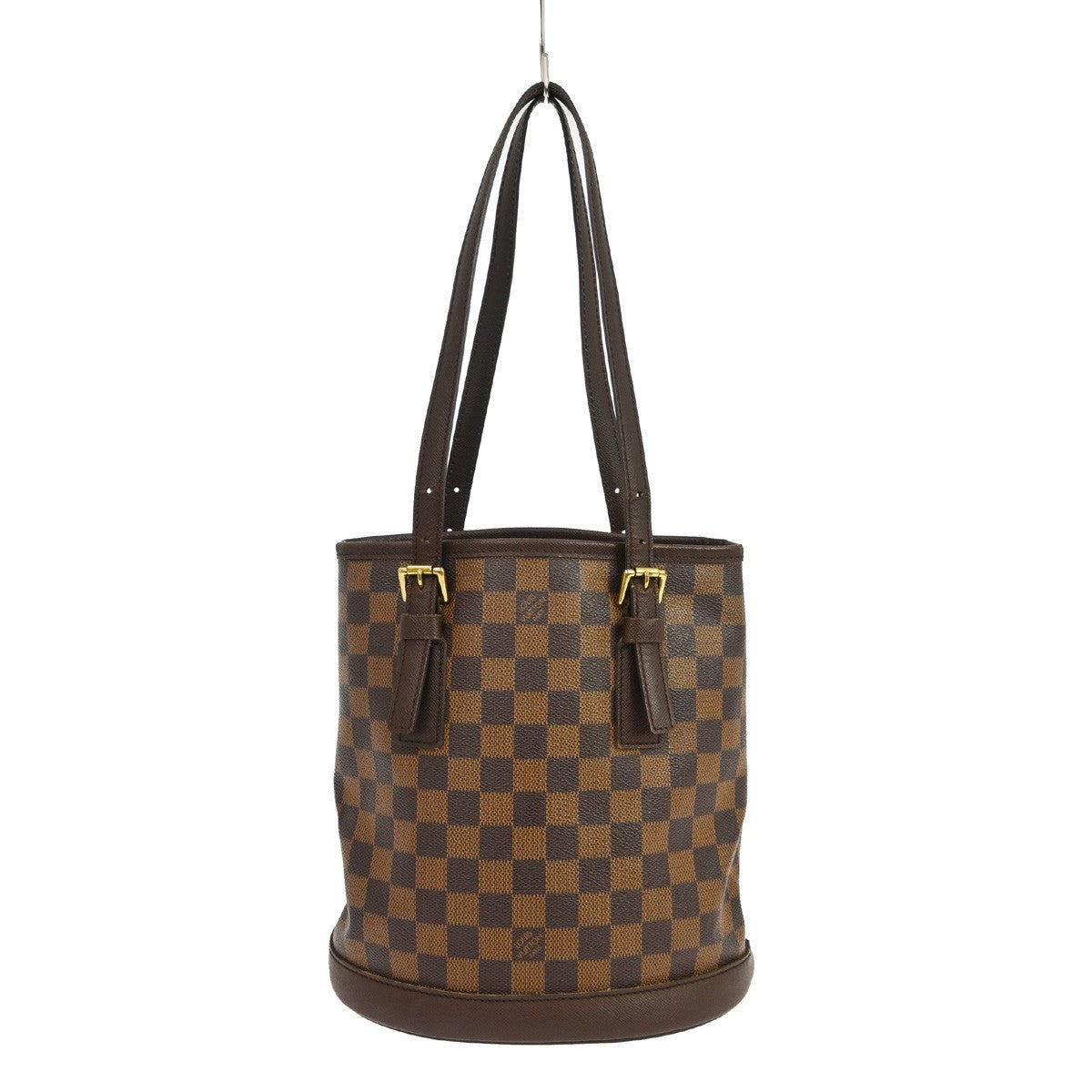 Louis Vuitton Louis Vuitton Marais Bucket Bag Damier Brown Canvas Shoulder Bag Bag (Pre-Loved)
