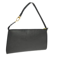 Louis Vuitton Louis Vuitton Pochette Accessoires Epi Leather Black Leather Clutche & Pouche Bag (Authentic Pre-Loved)